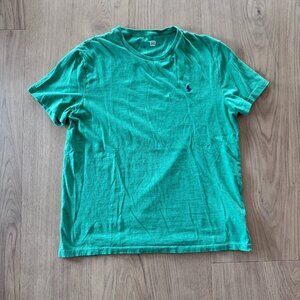 Polo | Classic Cut Tee with Polo embroidered logo | Green